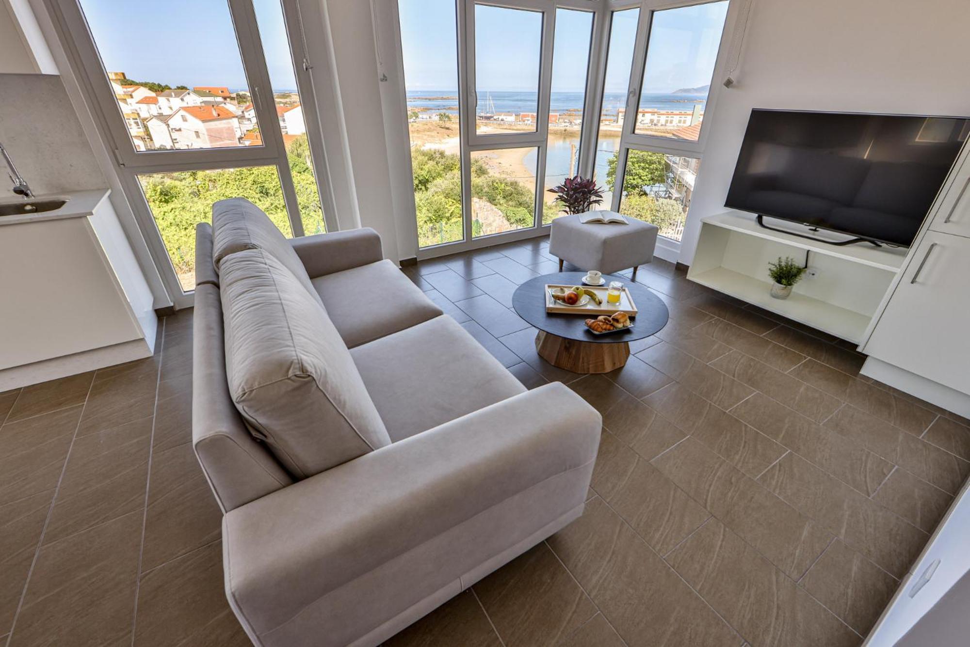 Apartamentos Portocubela Lira  Exteriör bild