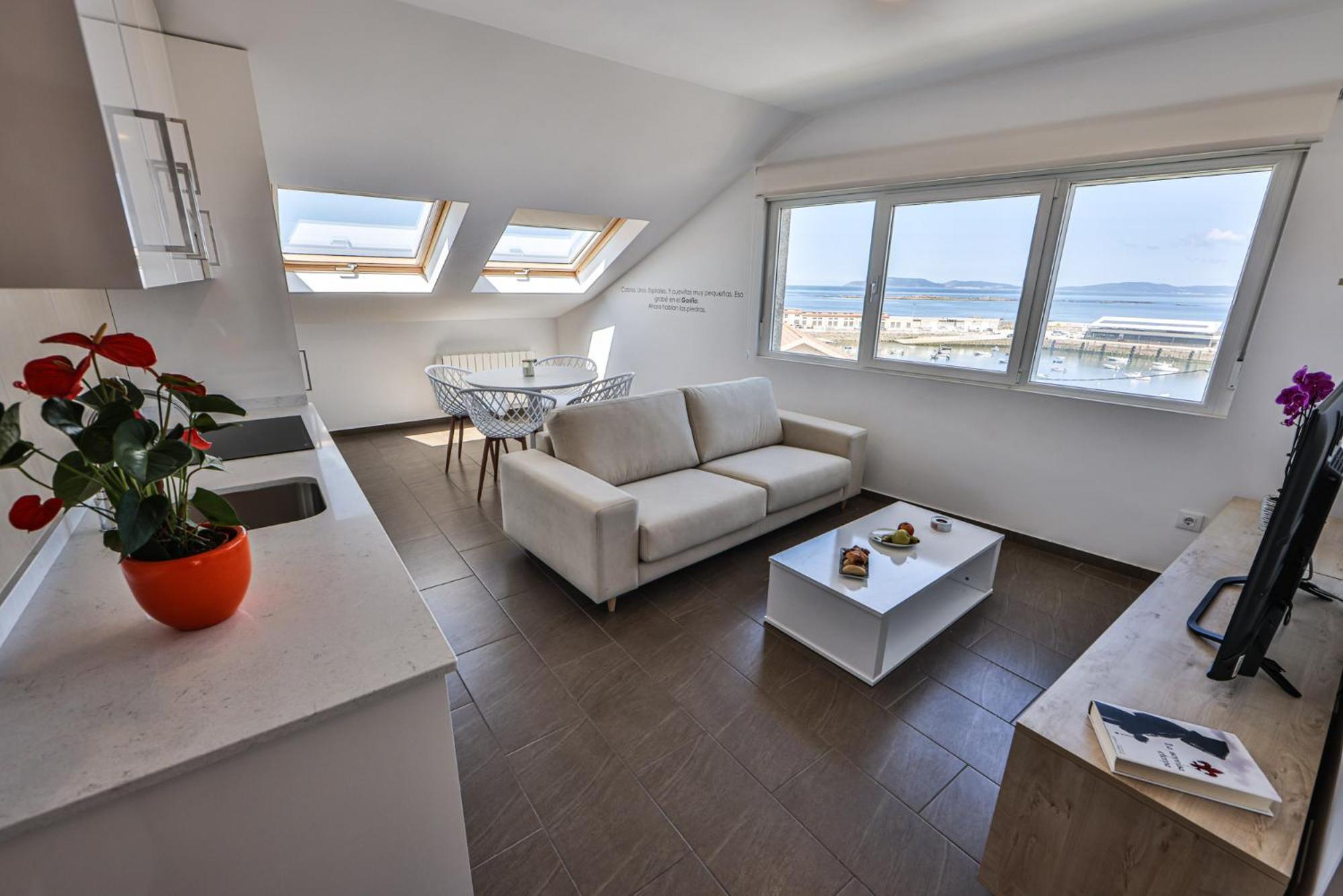 Apartamentos Portocubela Lira  Exteriör bild