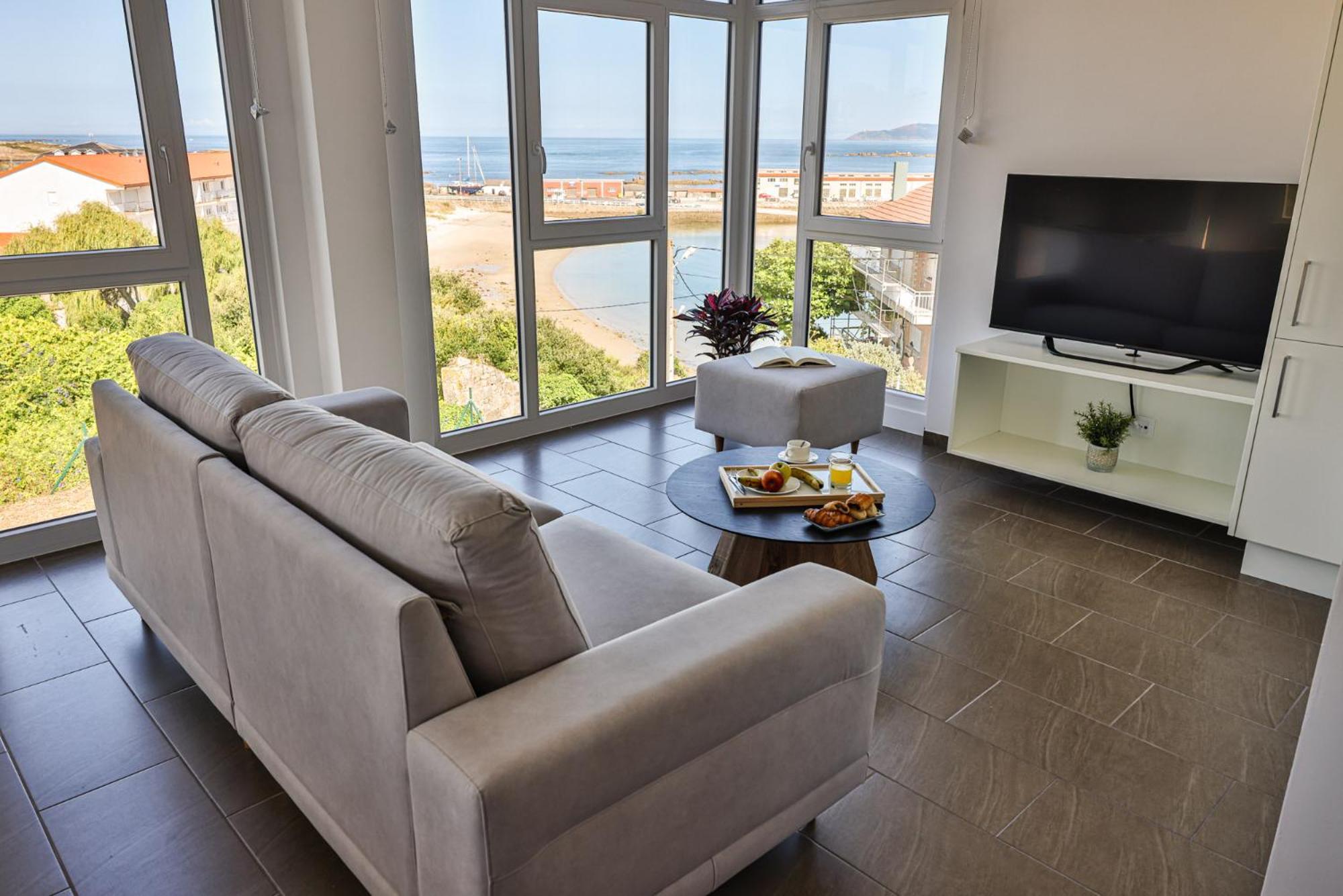 Apartamentos Portocubela Lira  Exteriör bild