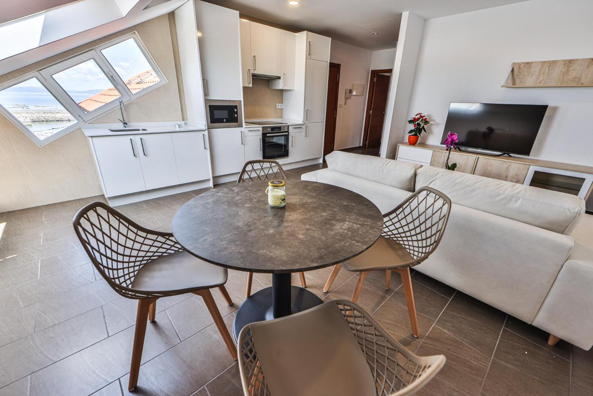 Apartamentos Portocubela Lira  Exteriör bild